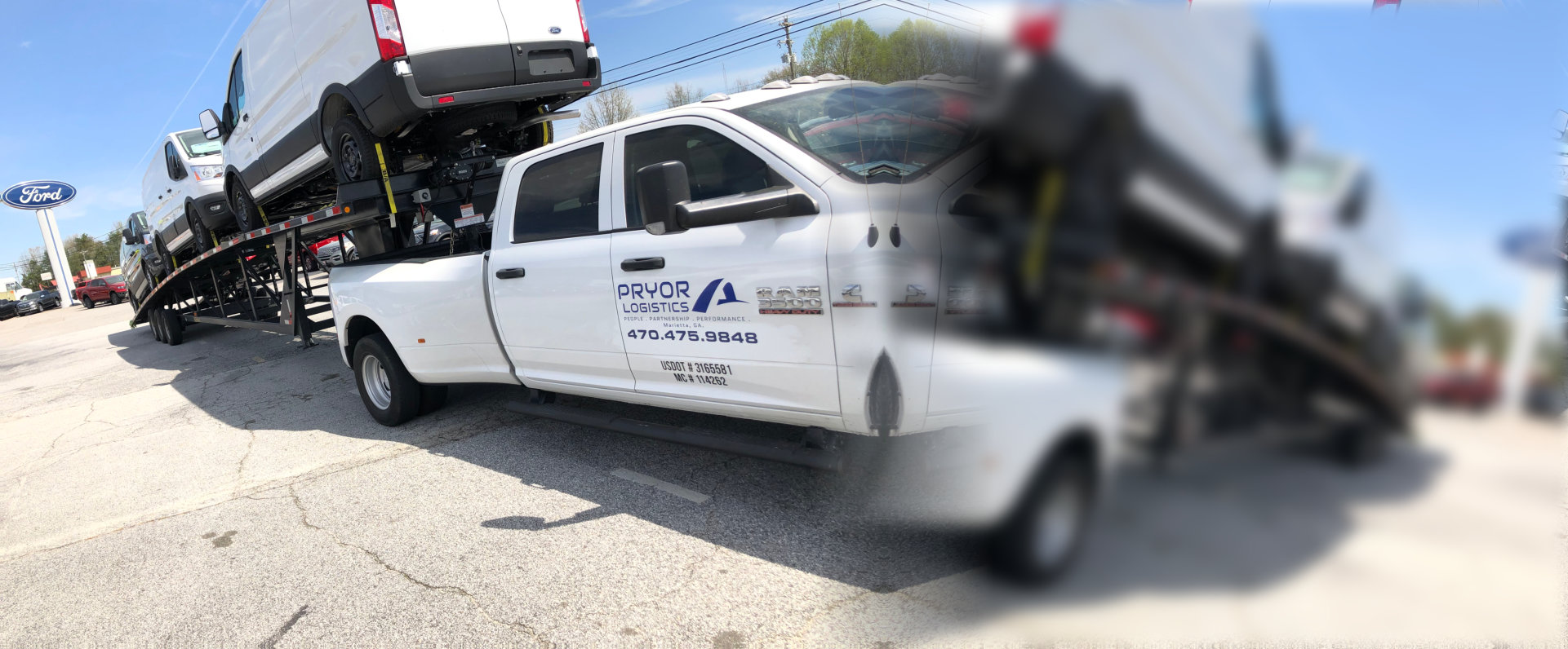 vehicle transporting car